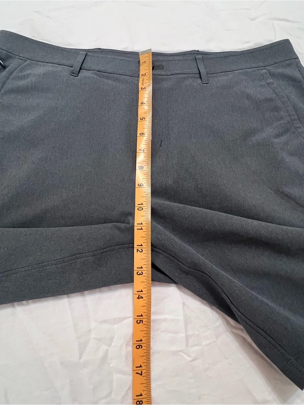 Public Rec Men’s Gray Stretch Golf Performance Shorts 36 8” Inseam